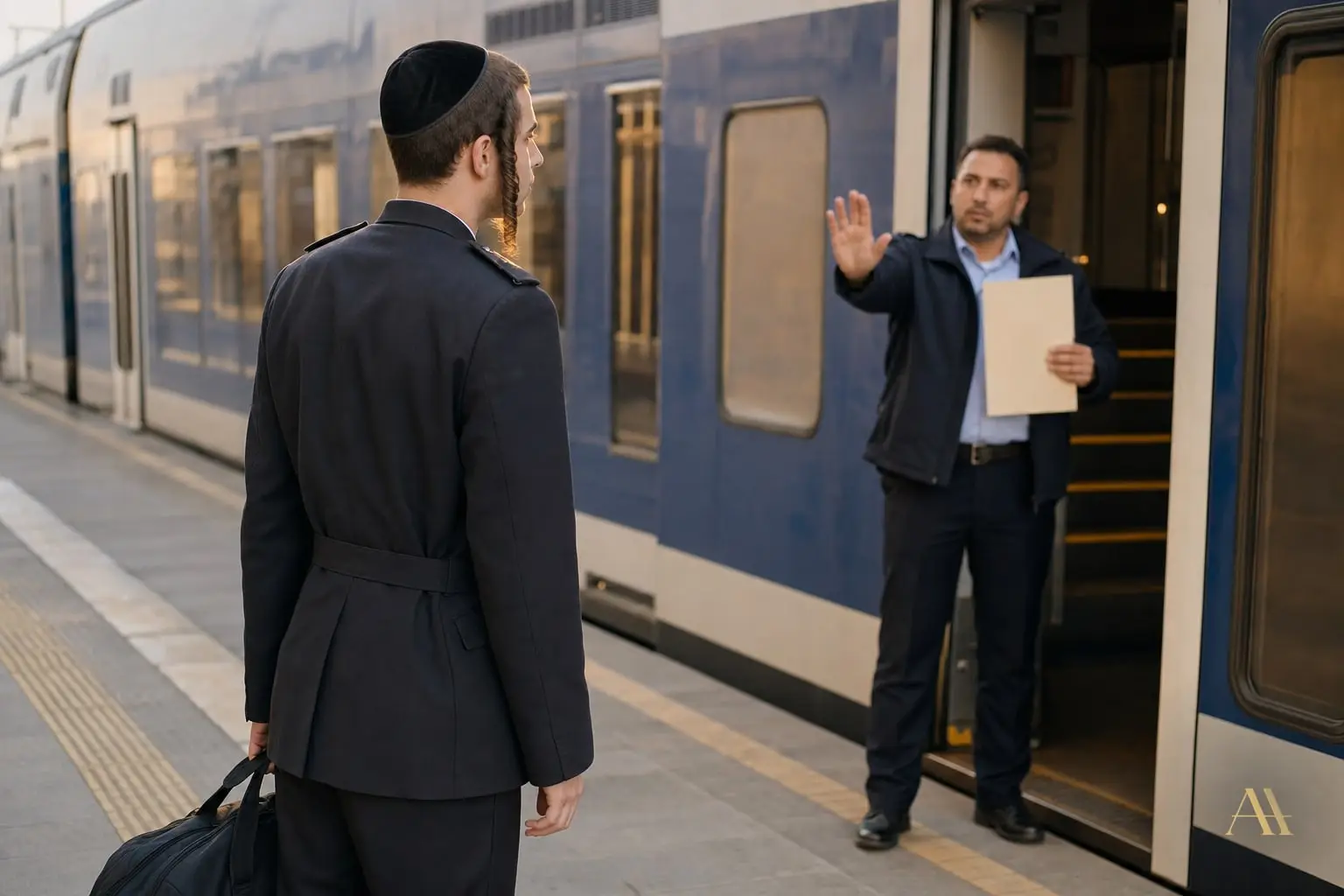 כניסת חייל חרדי לרכבת נמנעה בטענה לצו הרחקה