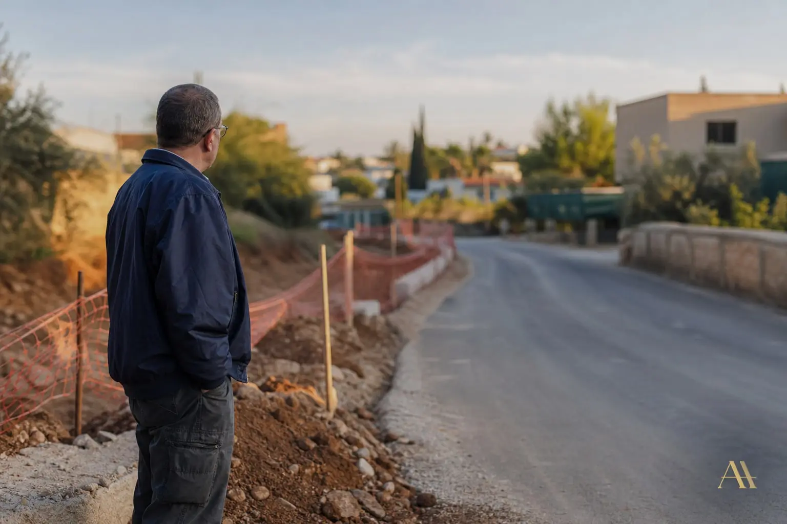 כתבה בנושא כביש המריבה בין כפר מעש לגני תקווה